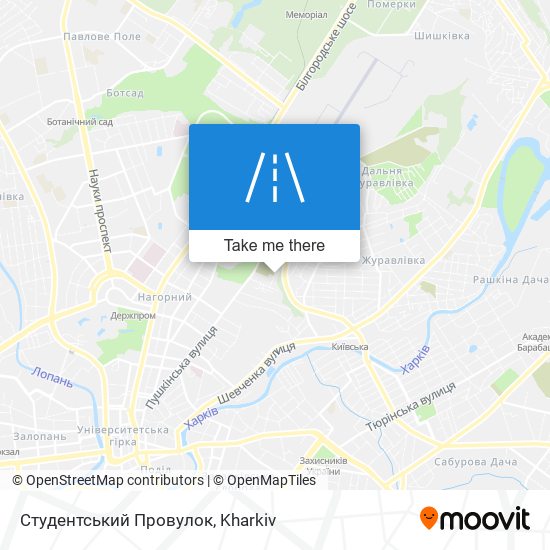 Студентський Провулок map