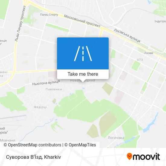 Карта Суворова В’Їзд