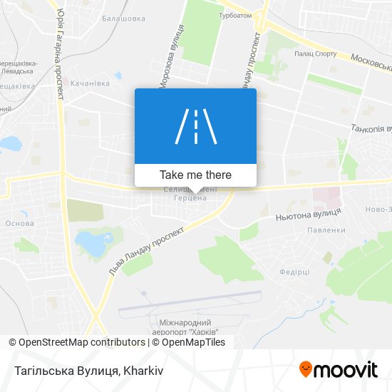 Тагільська Вулиця map