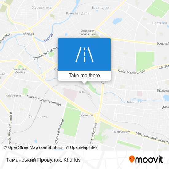 Таманський Провулок map
