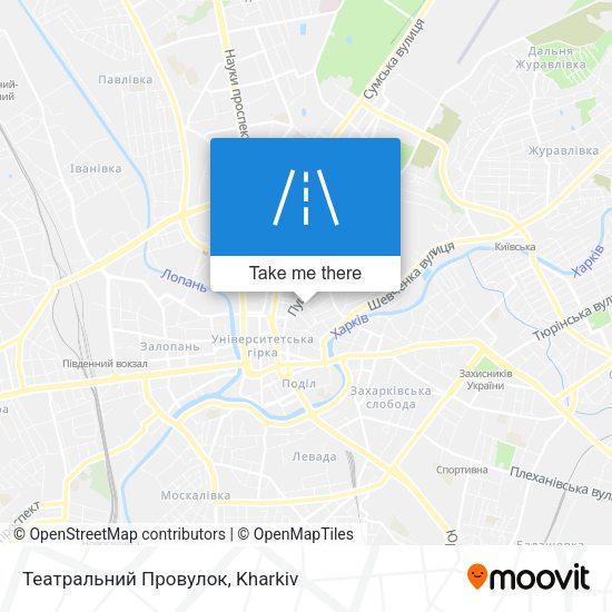 Театральний Провулок map