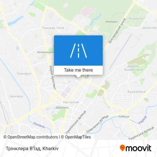 Карта Трінклера В’Їзд