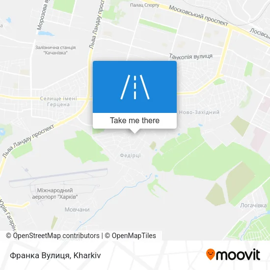 Карта Франка Вулиця