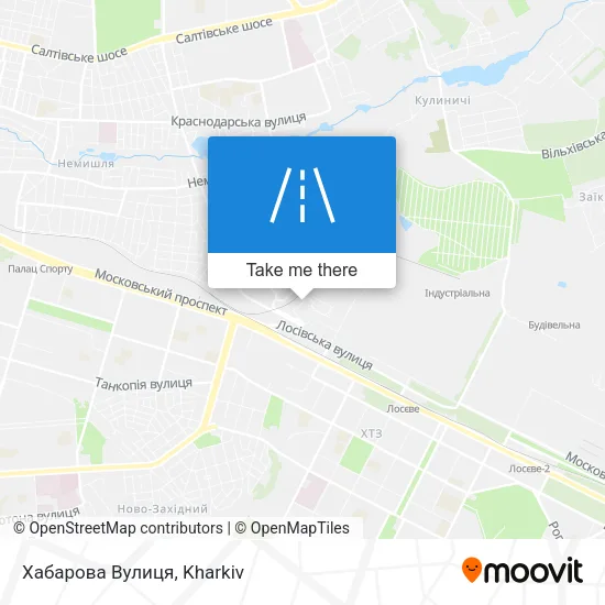 Карта Хабарова Вулиця