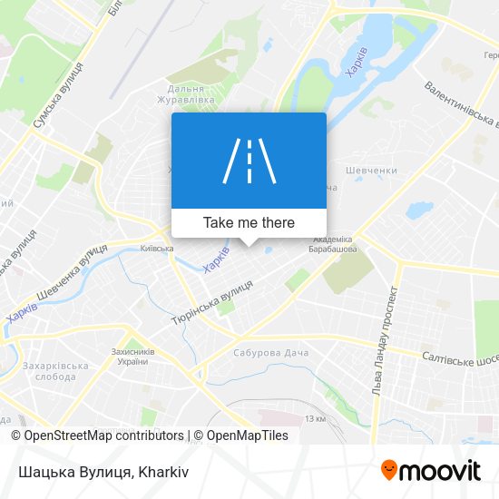 Шацька Вулиця map