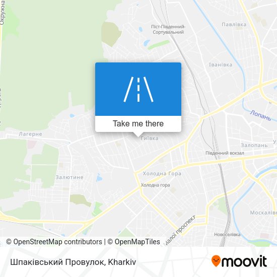 Шпаківський Провулок map