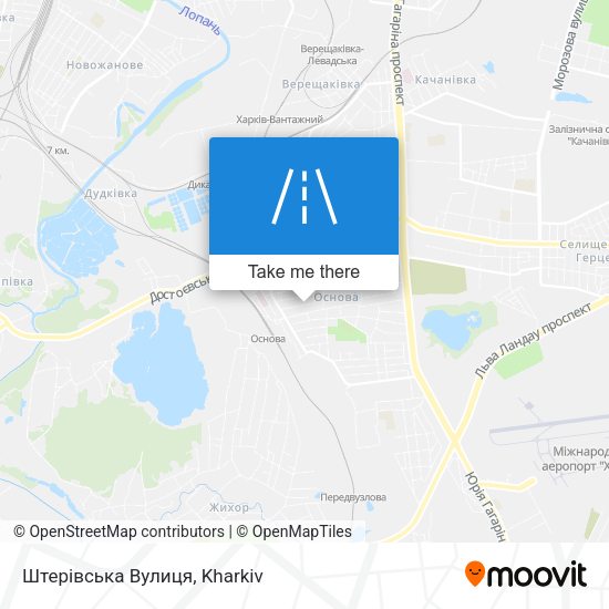 Штерівська Вулиця map