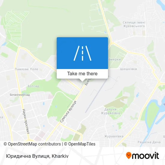 Карта Юридична Вулиця