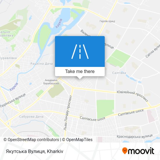 Якутська Вулиця map