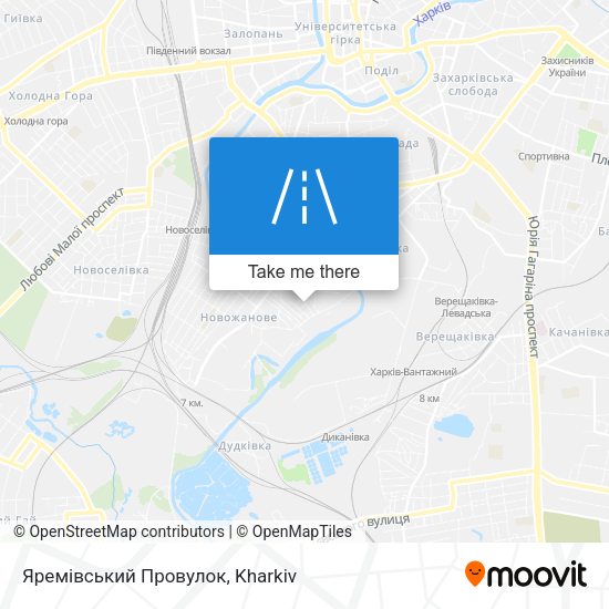 Яремівський Провулок map