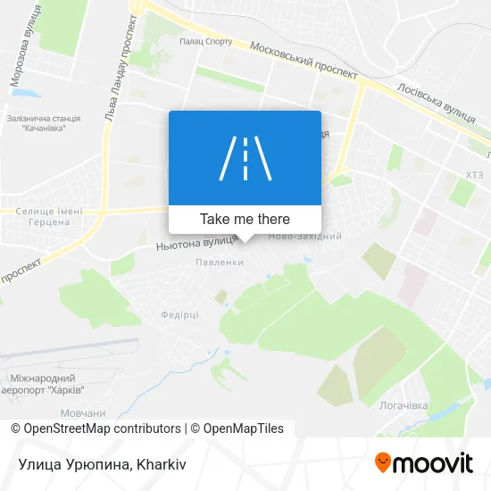 Карта Улица Урюпина
