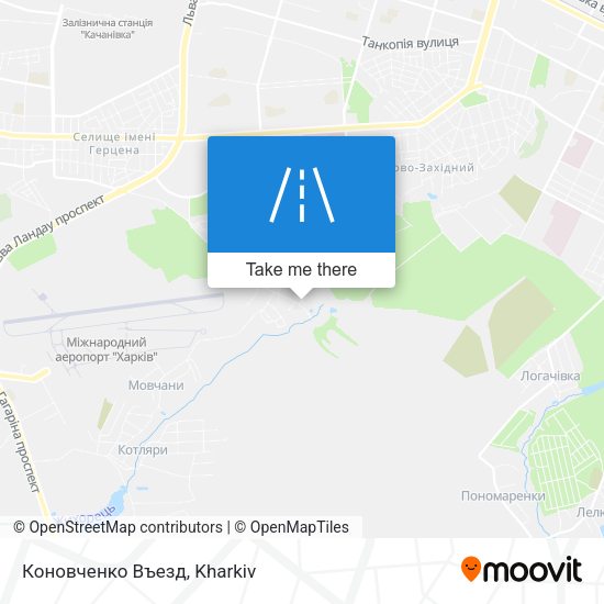 Коновченко Въезд map