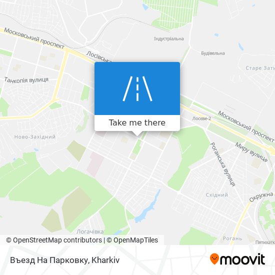 Въезд На Парковку map