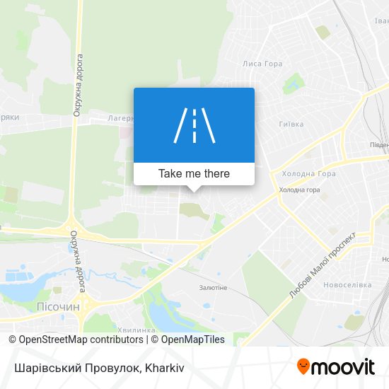 Шарівський Провулок map