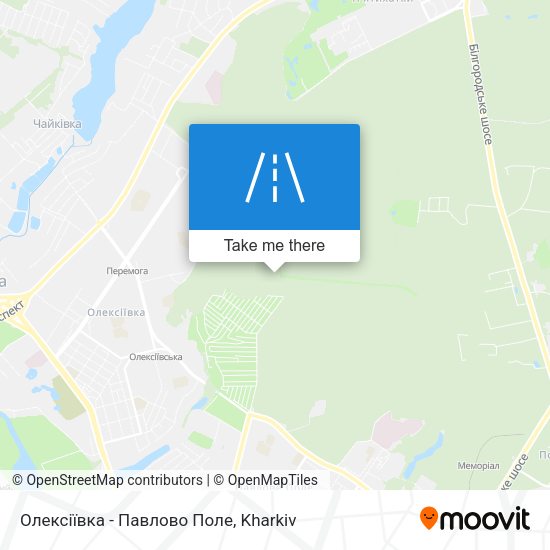 Олексіївка - Павлово Поле map
