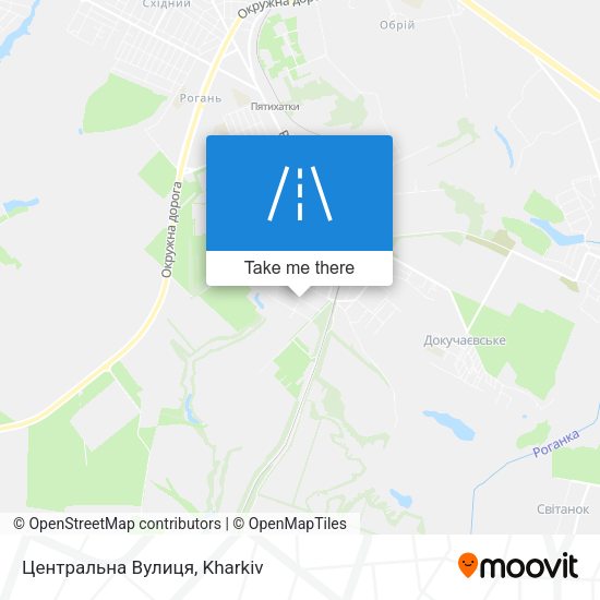 Центральна Вулиця map