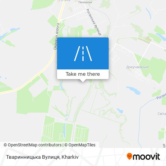 Тваринницька Вулиця map