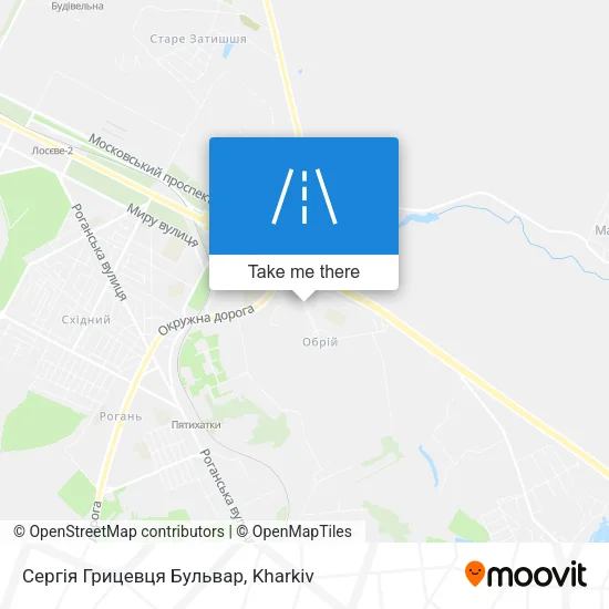 Карта Сергія Грицевця Бульвар