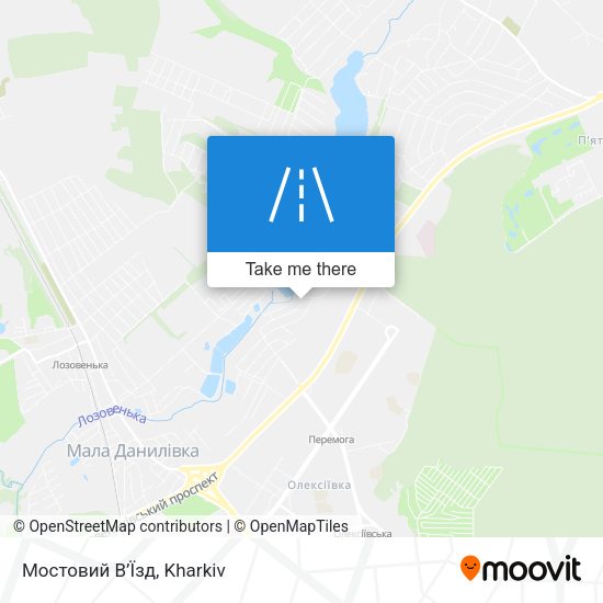 Карта Мостовий В’Їзд