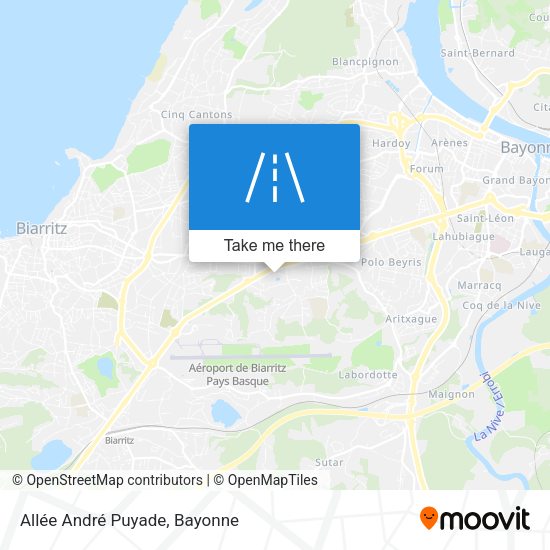 Allée André Puyade map