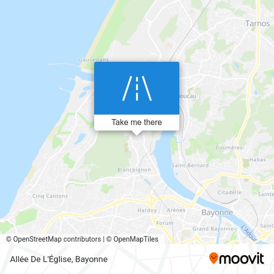 Allée De L'Église map
