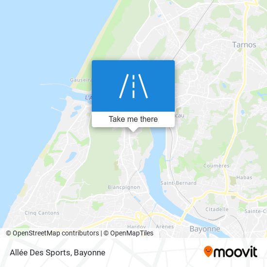 Allée Des Sports map