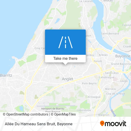 Allée Du Hameau Sans Bruit map