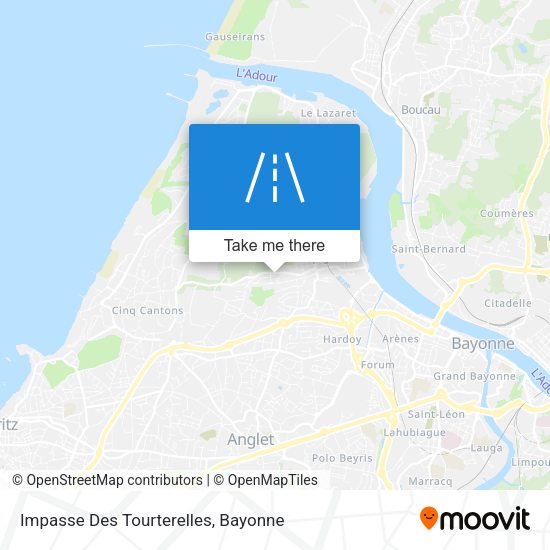 Impasse Des Tourterelles map