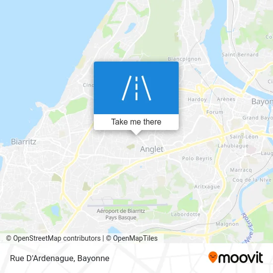 Rue D'Ardenague map