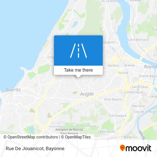 Rue De Jouanicot map