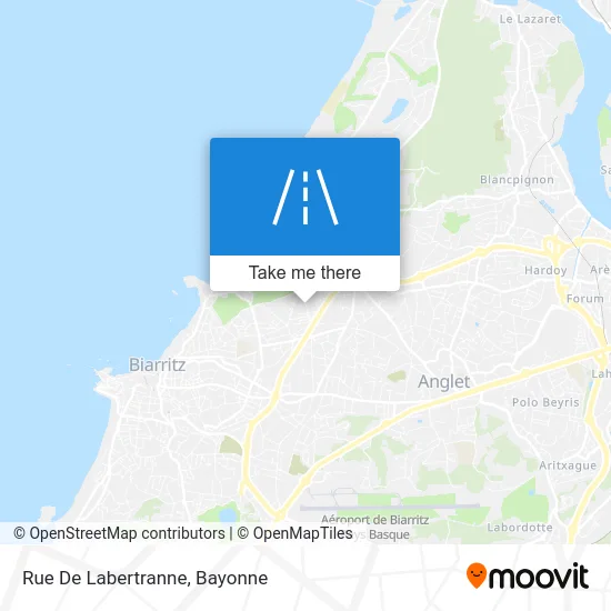 Rue De Labertranne map