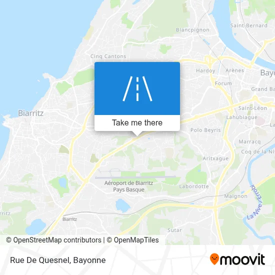 Rue De Quesnel map