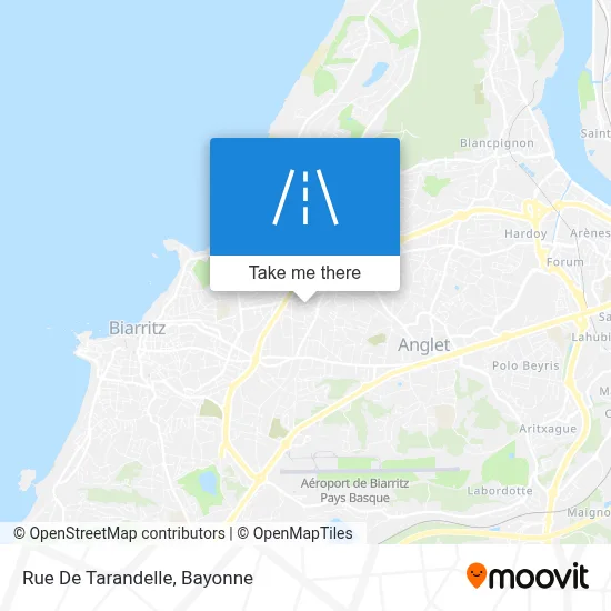 Rue De Tarandelle map