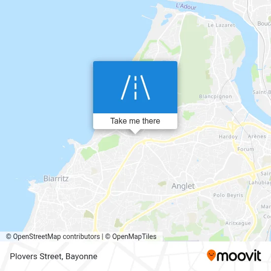 Rue Des Pluviers map