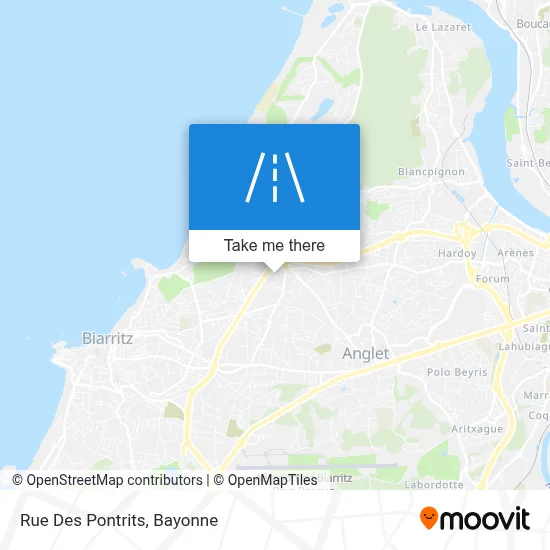 Rue Des Pontrits map