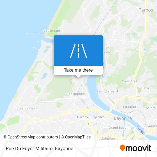 Rue Du Foyer Militaire map