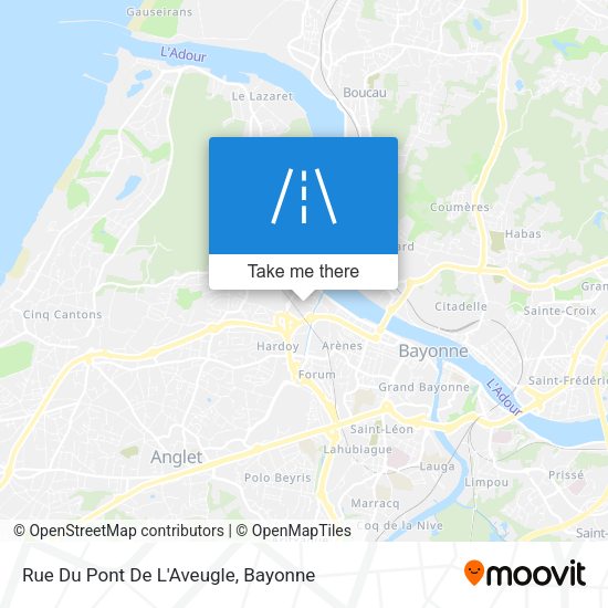 Rue Du Pont De L'Aveugle map
