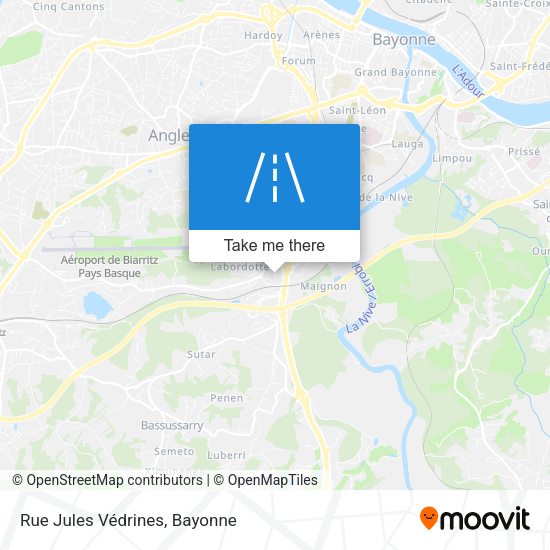 Rue Jules Védrines map