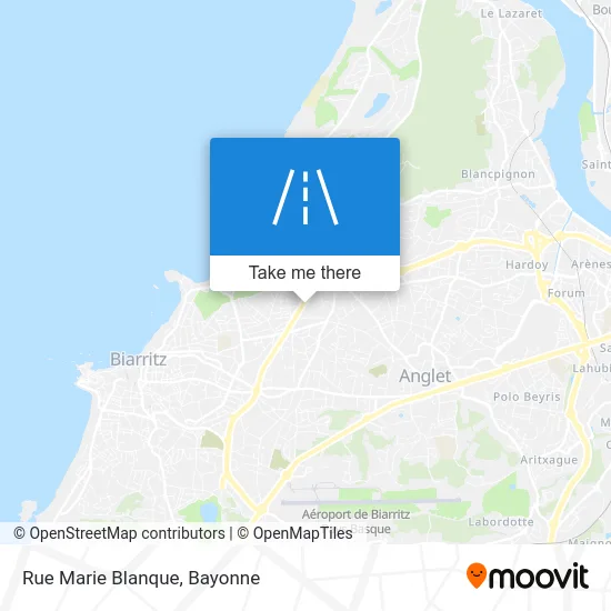 Rue Marie Blanque map