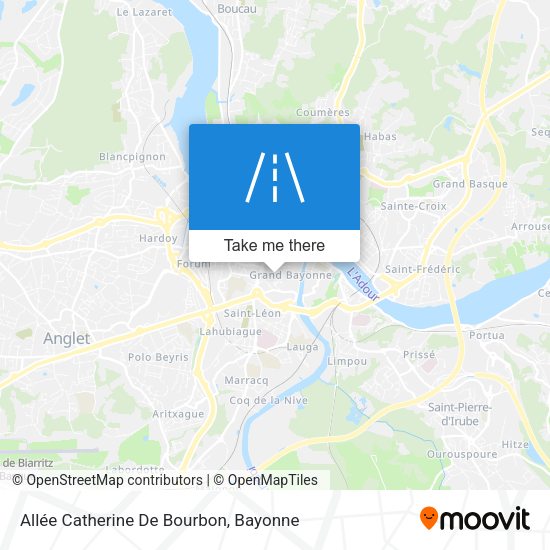 Allée Catherine De Bourbon map