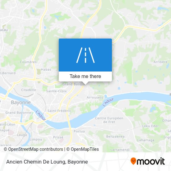 Ancien Chemin De Loung map