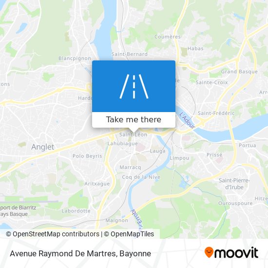 Avenue Raymond De Martres map