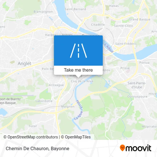 Chemin De Chauron map