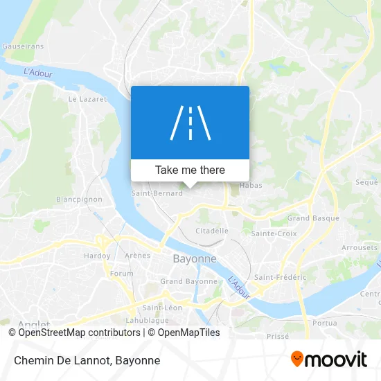 Chemin De Lannot map