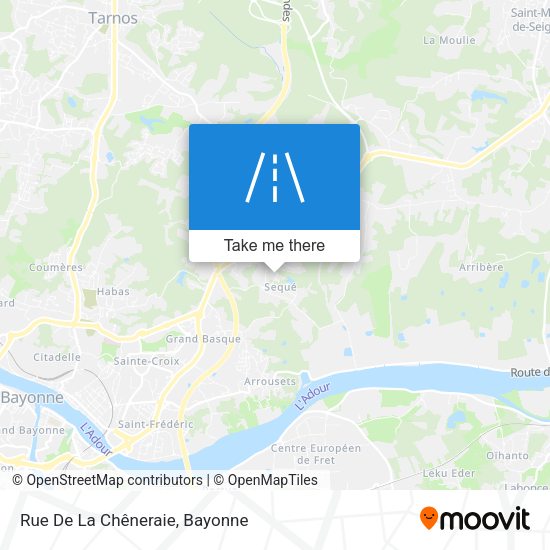 Rue De La Chêneraie map