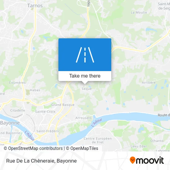 Rue De La Chêneraie map