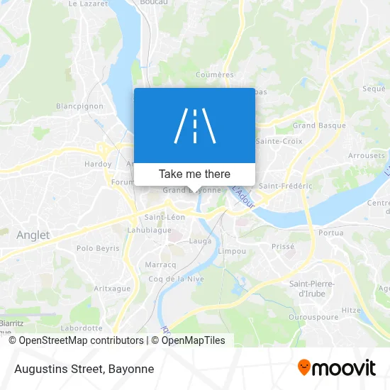 Rue Des Augustins map