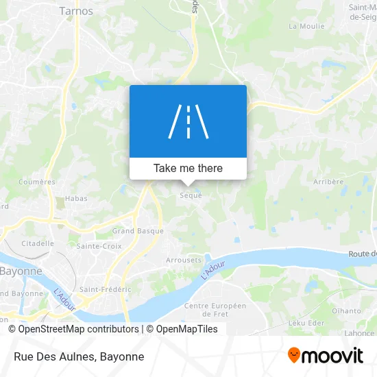 Rue Des Aulnes map