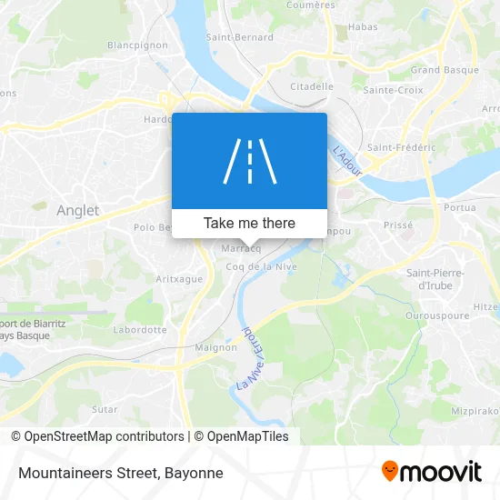 Rue Des Montagnards map