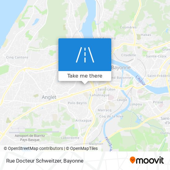 Mapa Rue Docteur Schweitzer